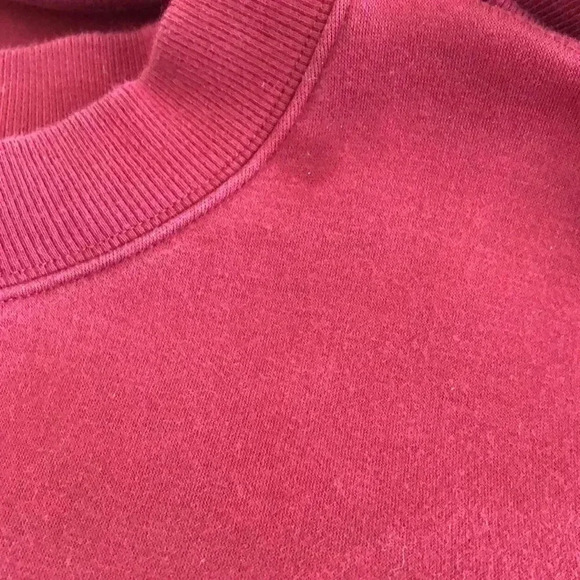 Zella Maroon Sweatshirt Size XL Nola High Low - Picture 5 of 5